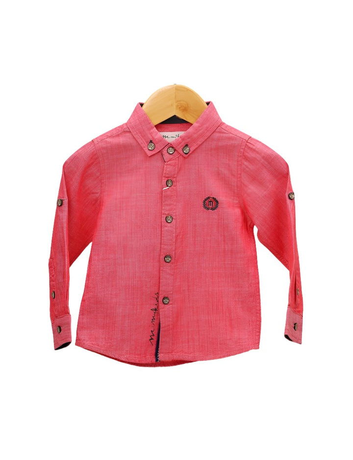 Zubaida's Shirt Plain Shirts for Boys