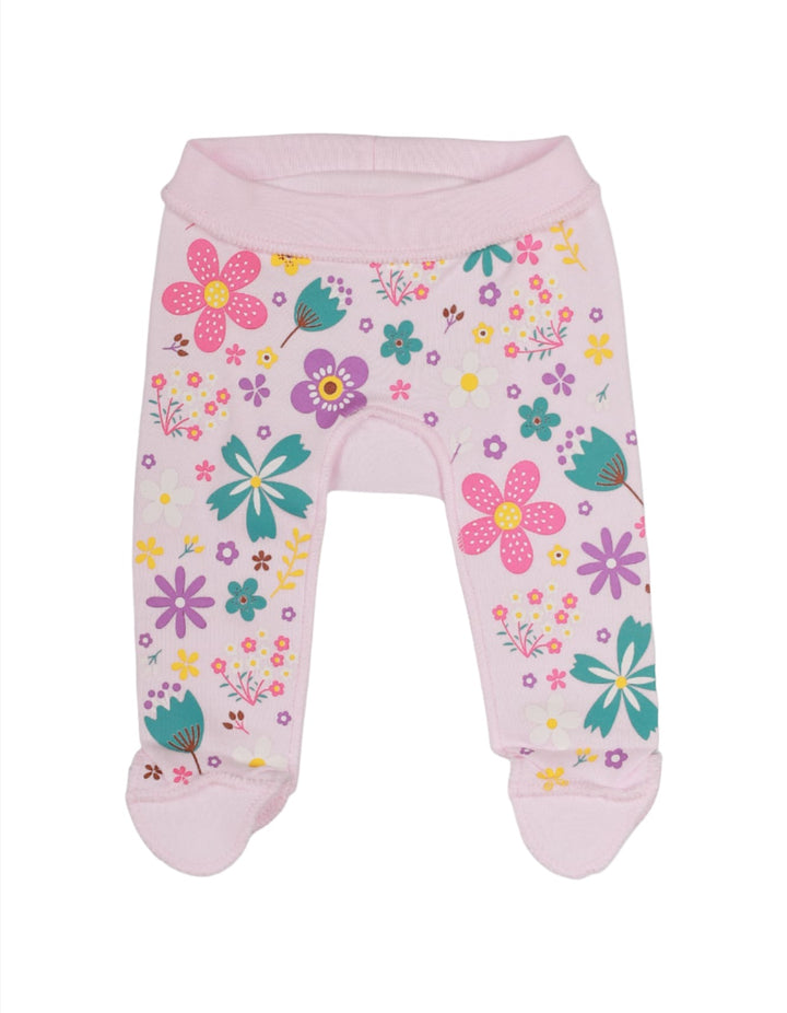 Suit Set for Girls with Floral Theme