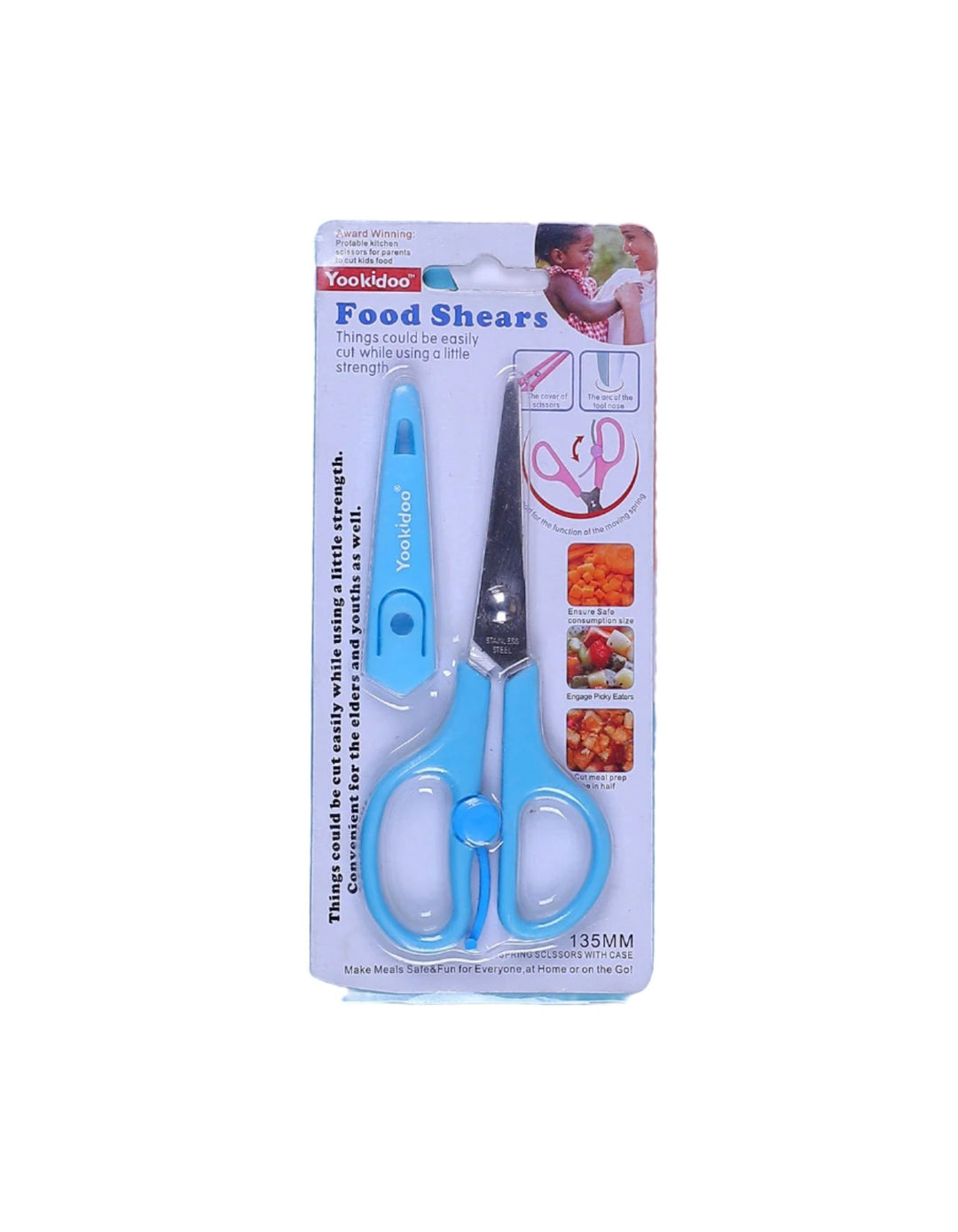 Baby Food Supplement Scissor Blue