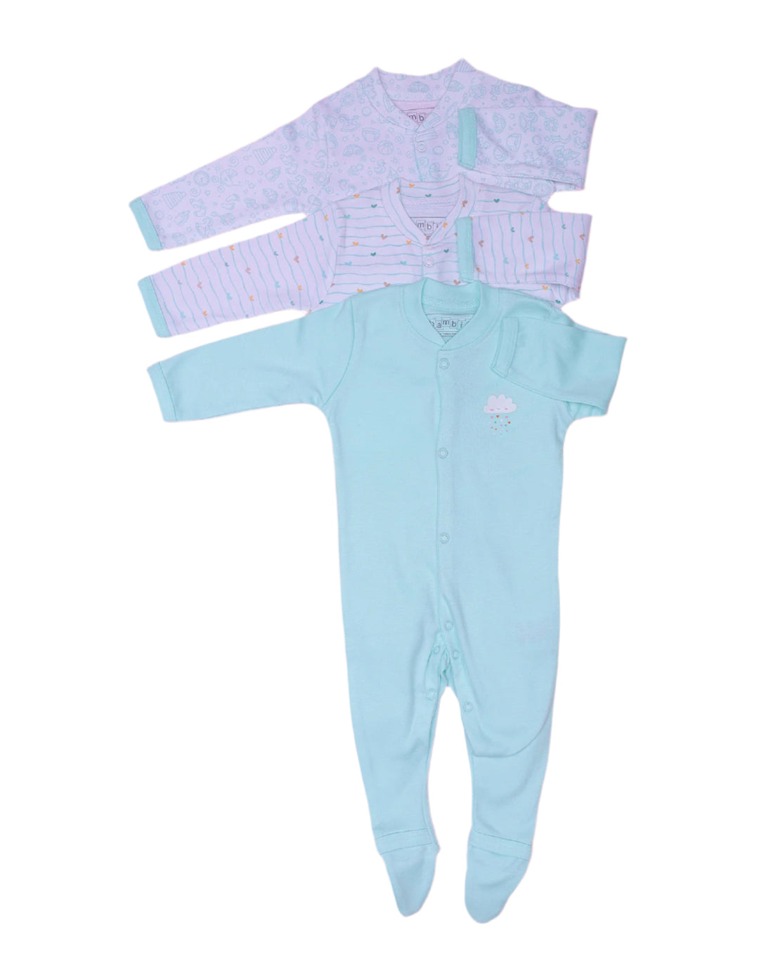 Zubaida's Sleep Suit Set - Zubaidas Official™