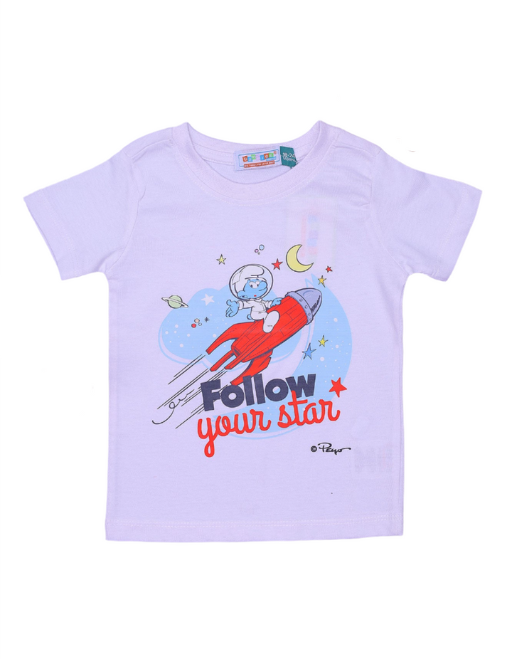 T-Shirt for Boys with Follow Your Star Theme