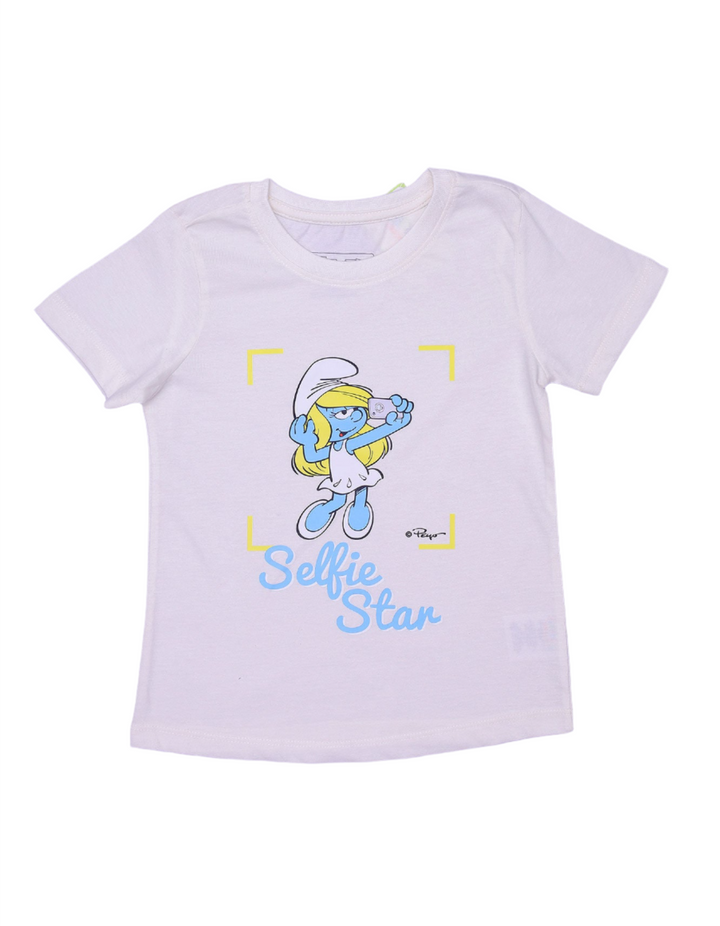 Top for Girls with Selfie Star Theme