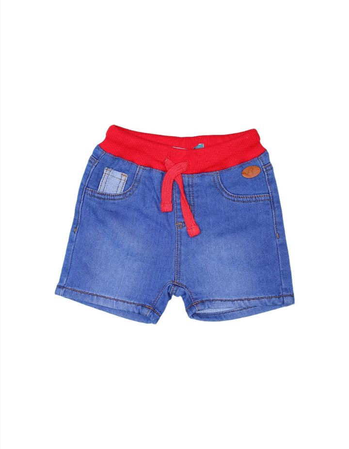 Denim Shorts Blue Faded Style