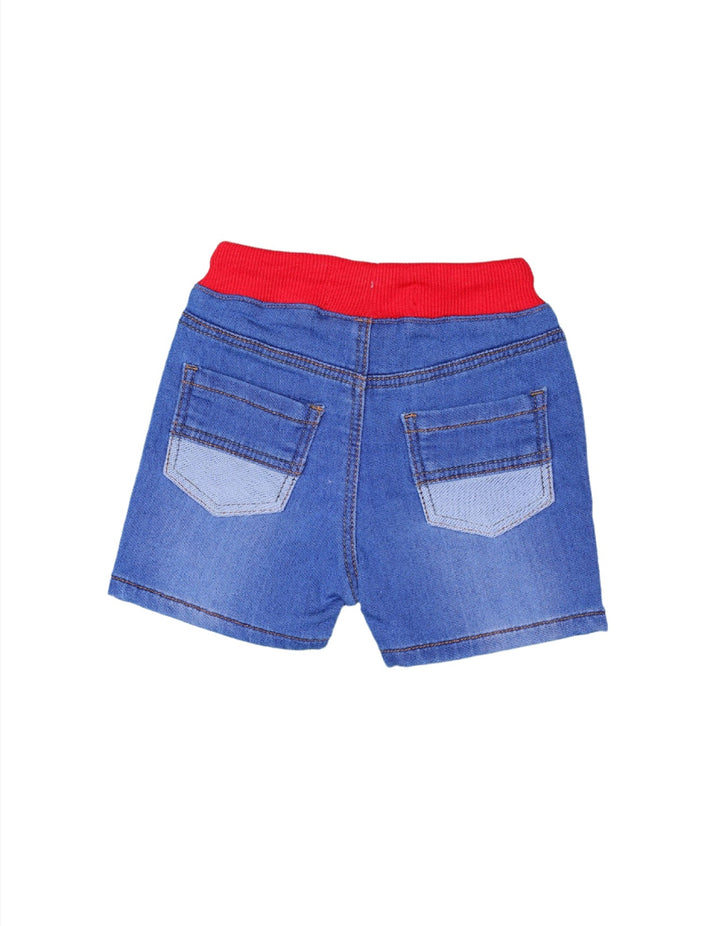 Denim Shorts Blue Faded Style