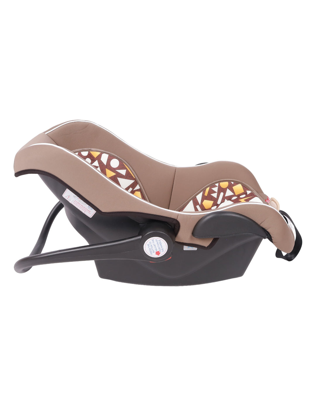 Zubaida's Bright Starts Carry Cot Brown Multi Design DB-231