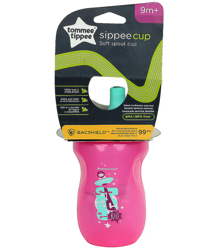 Tommee Tippee 10OZ Sportee Bottle Pink - 549216