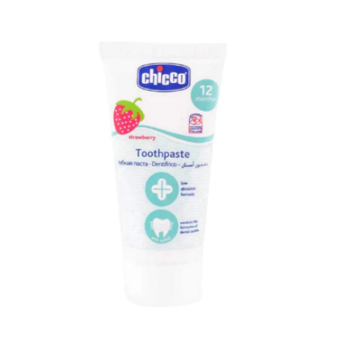 Zubaida's Chicco Toothpaste Strawberry 12M+ 15ML (Chi-00091035900000)