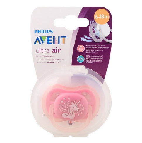 Zubaida's Philips Avent Ultra Air 6-18M Girl 1PK Unicorn (SCF546/12)