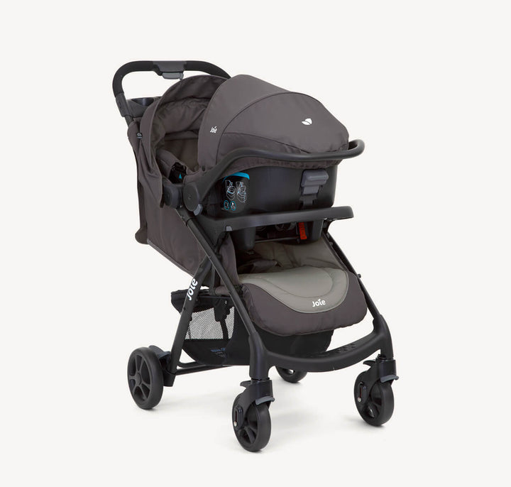 Travel System Joie Muze LX with i-Juva Dark Pewter T1035ECDPW000 at Zubaidas Graco Babyshop Pakistan