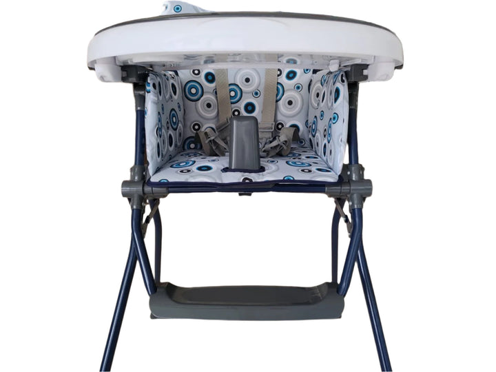 Zubaida's Bambies® Stylish & Compact Folding Baby High Chair with Adjustable Tray and 5-Point Harness - Zubaidas Official™