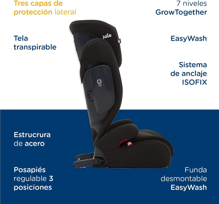 Joie™ Traver™ belted booster seat Coal C1701AACOL000 at Zubaidas Official™ Pakistan - Zubaidas Official™