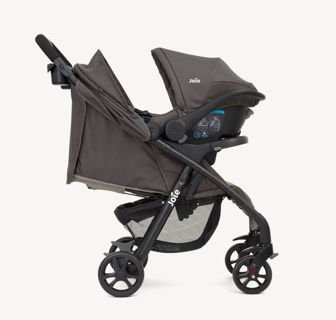 Travel System Joie Muze LX with i-Juva Dark Pewter T1035ECDPW000 at Zubaidas Mothershop Pakistan