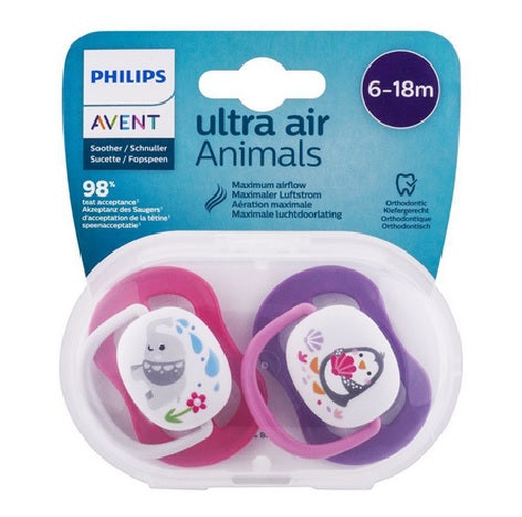 Philips Avent Ultra Air 6-18M Pacifier (SCF080/08)