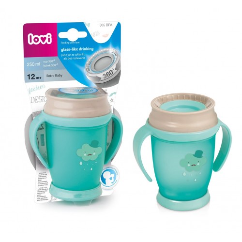 Zubaida's Lovi 360 Cup Mini 250ml Retro Baby Boy - 1/590 - Zubaidas Official™