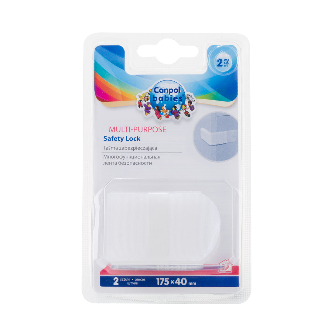 Zubaida's Canpol babies Multi Purpose Safety Lock with Velcro 2 Pcs - 10/822 - Zubaidas Official™