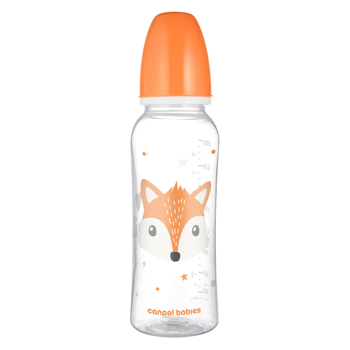 Zubaida's Canpol babies Standard Narrow Neck Bottle 250ml CUTE ANIMALS - 11/841 - Zubaidas Official™