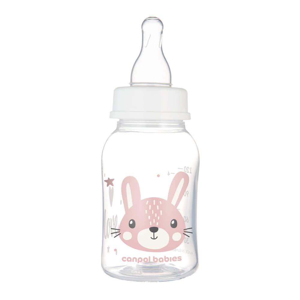 Zubaida's Canpol babies Standard Narrow Neck Bottle 120ml CUTE ANIMALS - 11/851 - Zubaidas Official™
