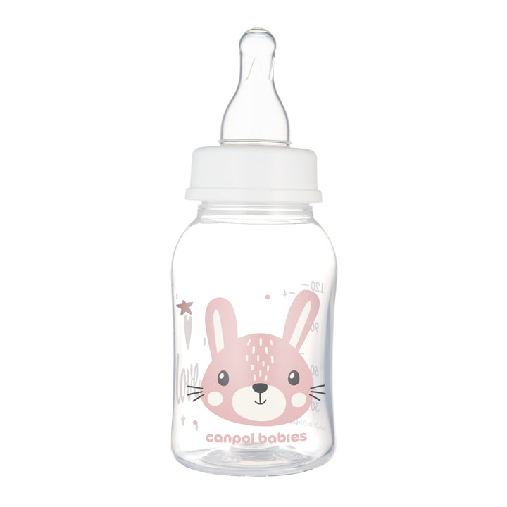 Zubaida's Canpol babies Standard Narrow Neck Bottle 120ml CUTE ANIMALS - 11/851 - Zubaidas Official™