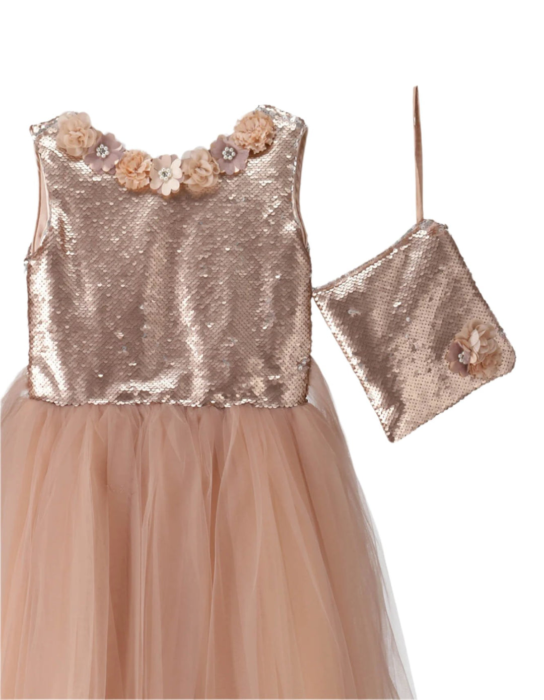 Fancy Dress Beige for Girls