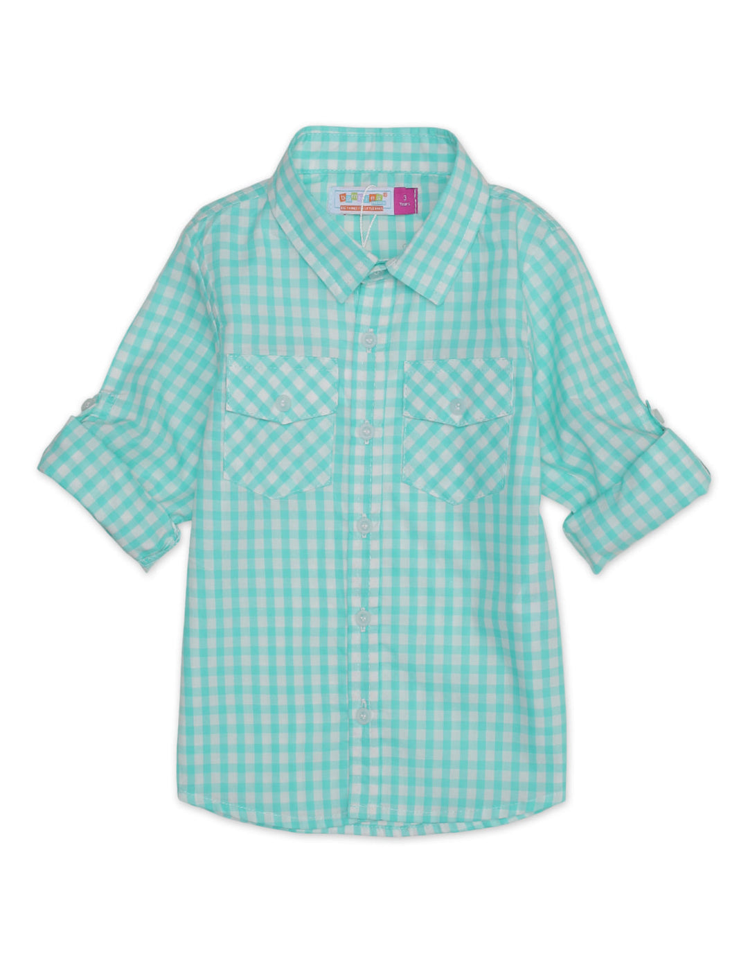 Zubaida's Full Sleeves Double Pocket Classic Plaid Shirt - Zubaidas Official™