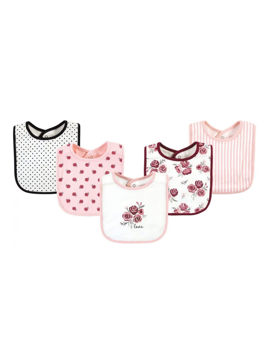 Zubaida's Soft, Absorbent & Adorable 5 Pcs Bibs Set - Zubaidas Official™