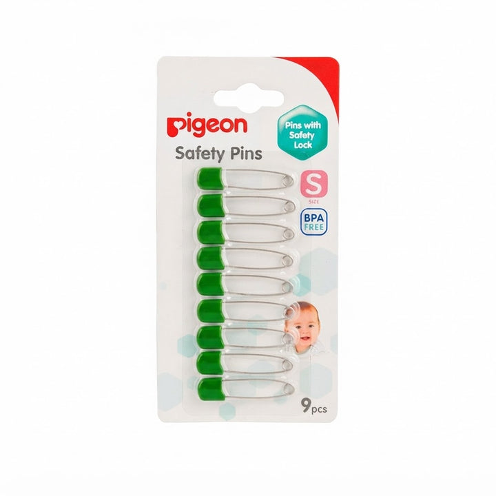 Pigeon Multipurpose Safety Pins 9Pcs K882 at Zubaidas Official Pakistan
