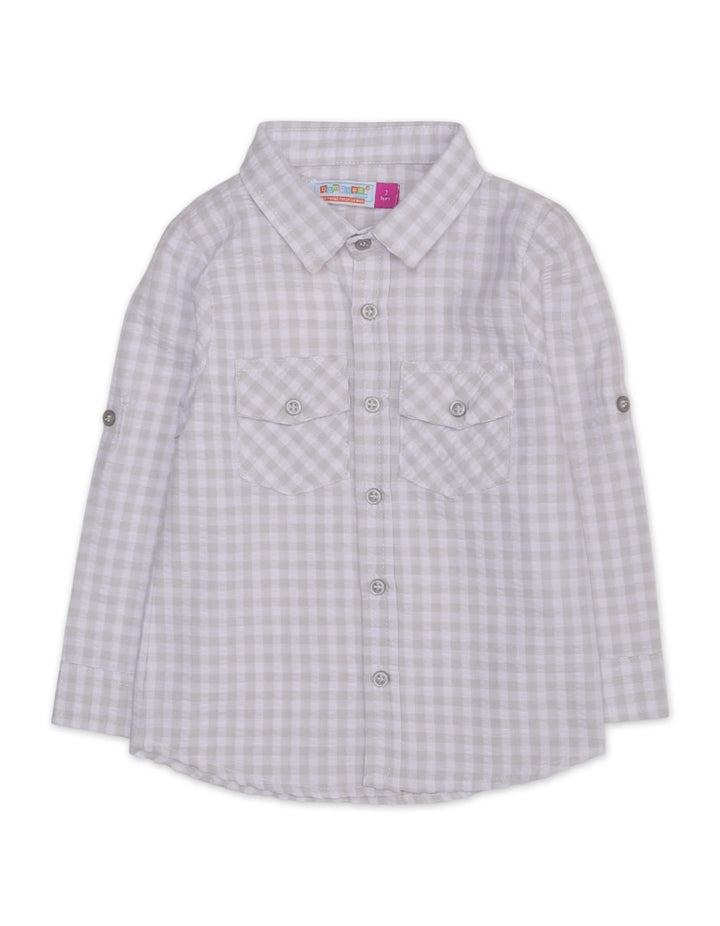 Zubaida's Full Sleeves Double Pocket Classic Plaid Shirt - Zubaidas Official™
