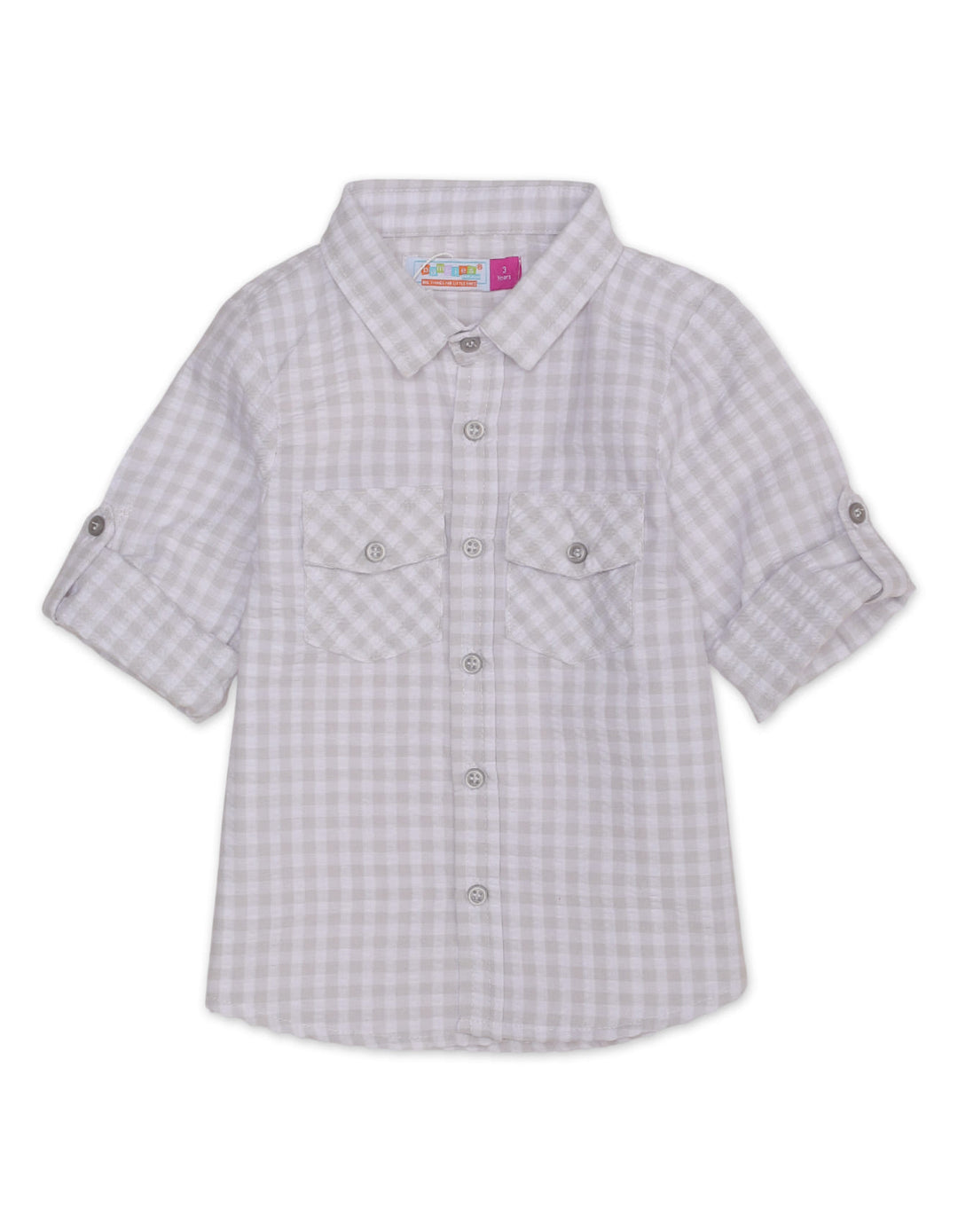 Zubaida's Full Sleeves Double Pocket Classic Plaid Shirt - Zubaidas Official™
