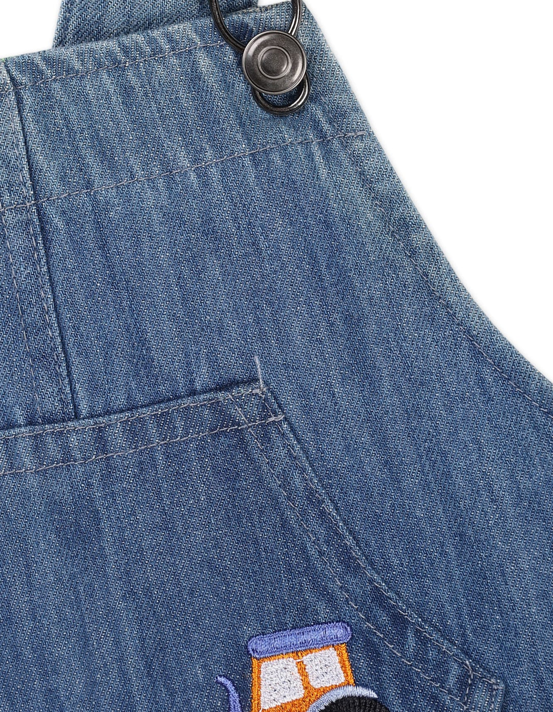 2 Pieces Dungaree Winter Suit Sets Bambies Cars Print Denim Blue at Zubaidas - Pakistan’s No 1 and most trusted baby and kids store for over 50 years