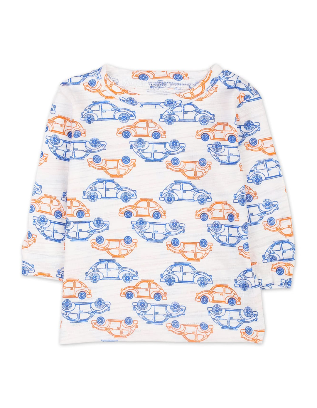 2 Pieces Dungaree Winter Suit Sets Bambies Cars Print Denim Blue at Zubaidas Pakistan’s No. 1 and most trusted baby and kids store for over 50 years