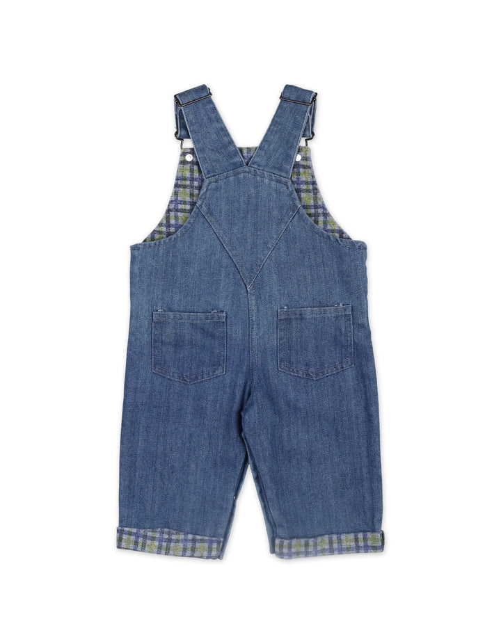 2 Pieces Dungaree Winter Suit Sets Bambies Denim Blue and Cream at Zubaidas Pakistan’s No 1 and most trusted baby and kids store for over 50 years