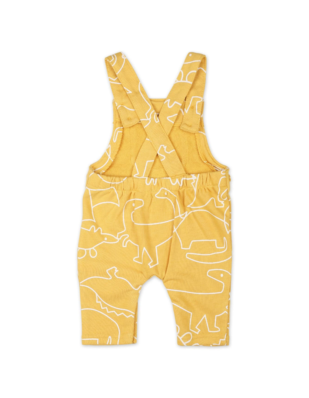 2 Pieces Dungaree Winter Suit Sets Bambies Dino Yellow at Zubaidas Pakistan’s No 1 and most trusted baby and kids store for over 50 years