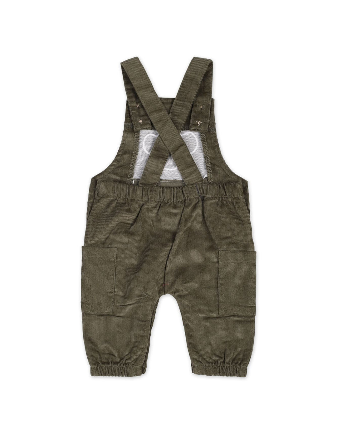 2 Pieces Dungaree Winter Suit Sets Bambies The Lion King Olive and White at Zubaidas - Pakistan's No. 1 and most trusted baby and kids store for over 50 years
