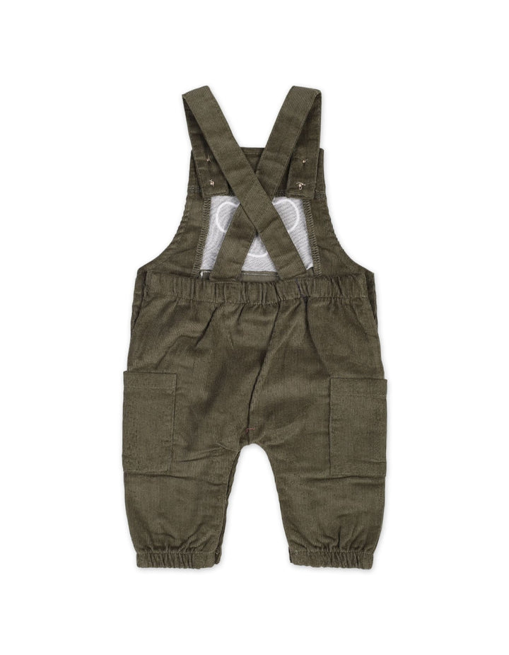 2 Pieces Dungaree Winter Suit Sets Bambies The Lion King Olive and White at Zubaidas - Pakistan's No. 1 and most trusted baby and kids store for over 50 years