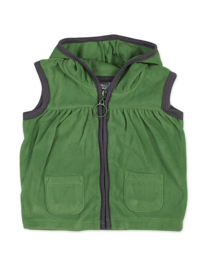 2 Pieces Set Baby Girls Bodysuits with Vests Bambies Green at Zubaidas Pakistan