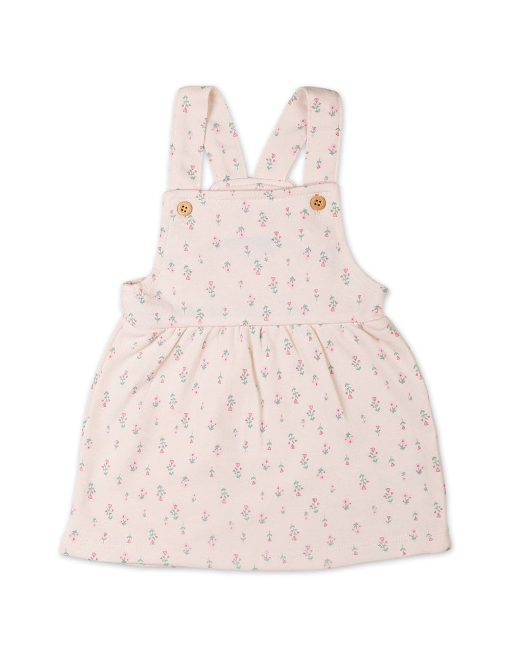 2 Pieces Winter Pinafore Dress Set Bambies Pink and Cream at Zubaidas Pakistan