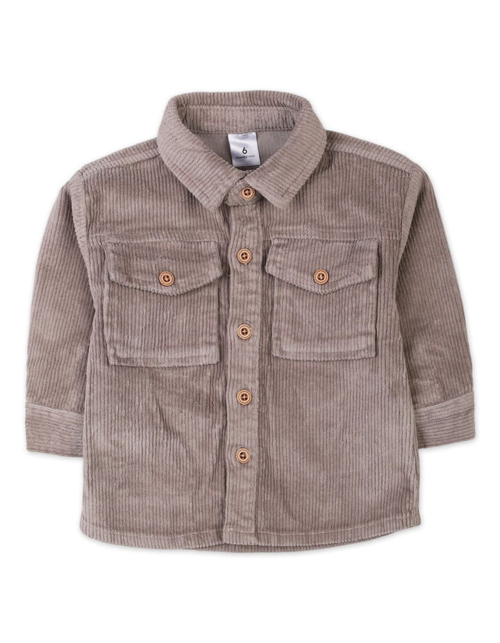 2 Pieces Winter Suit Sets Bambies Brown and Beige at Zubaidas Pakistan