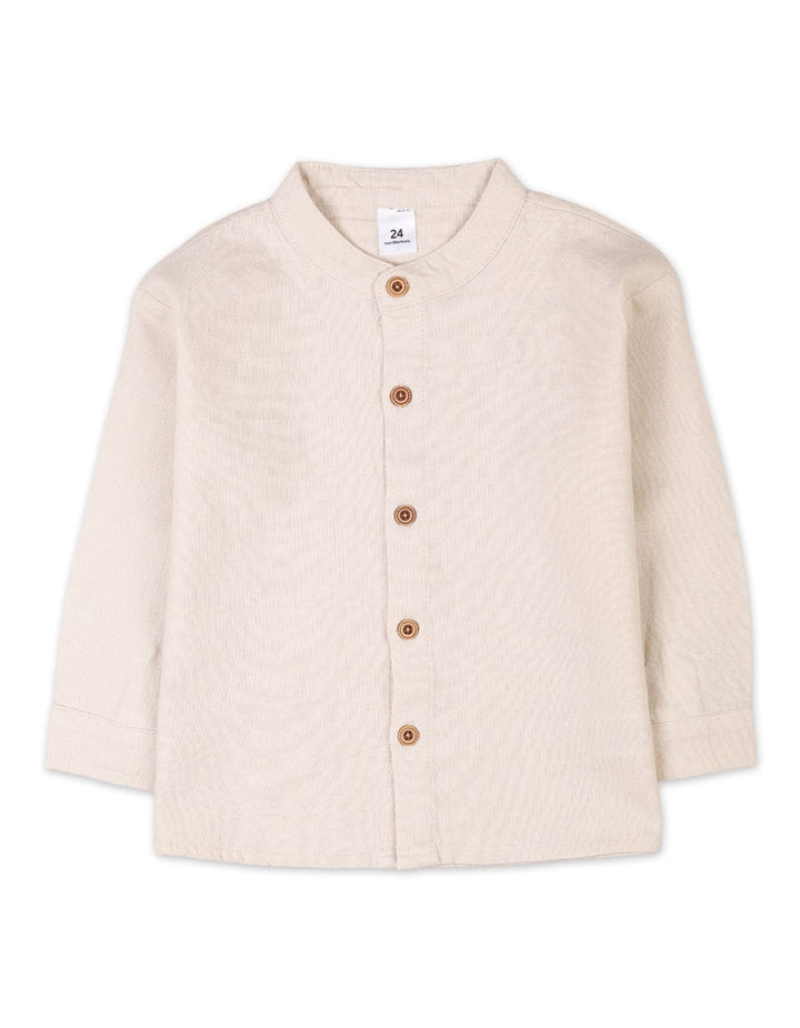 2 Pieces Winter Suit Sets Bambies Cream and Denim at Zubaidas Pakistan