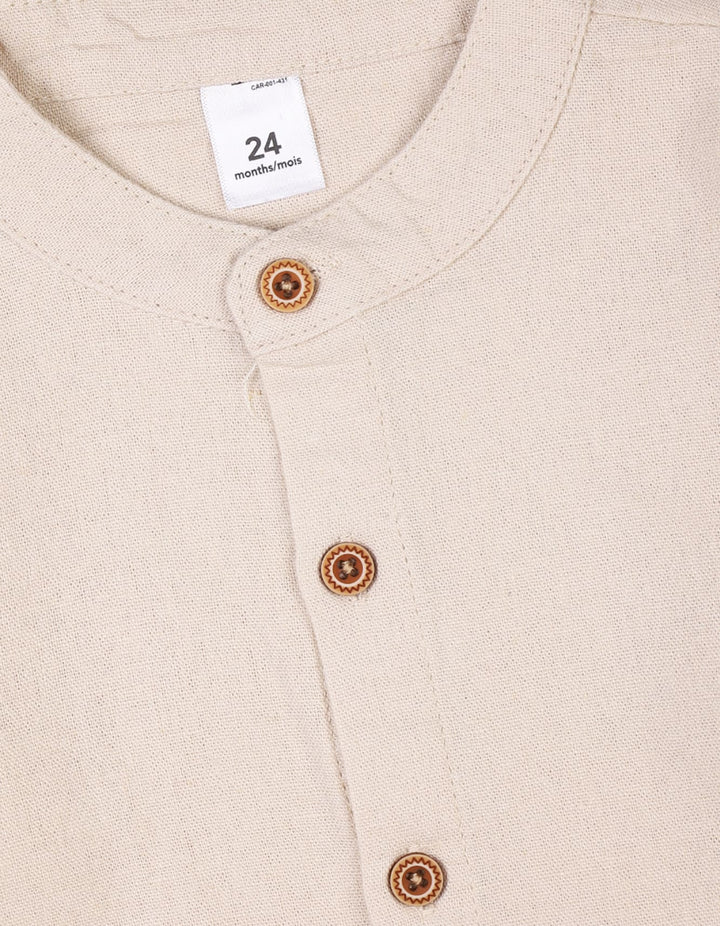 2 Pieces Winter Suit Sets Bambies Cream and Denim at Zubaidas - Pakistan’s No 1 and most trusted baby and kids store for over 50 years