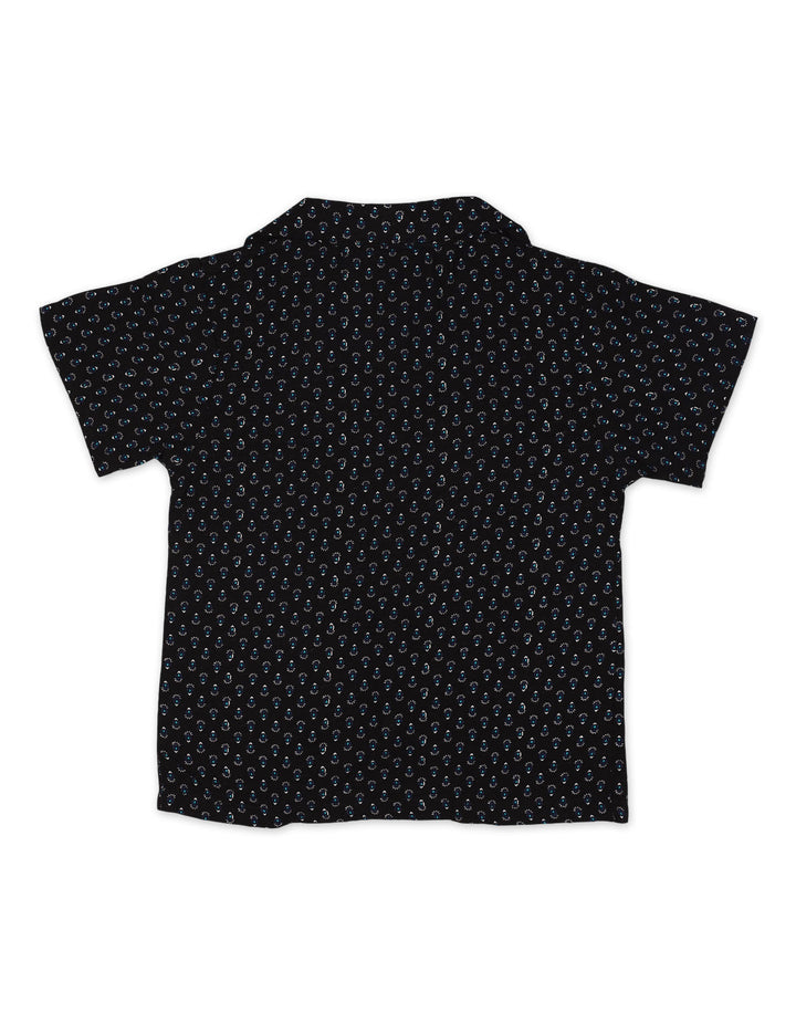 Zubaida's Vibrant "Nautical Nods" Button-Down Shirt - Zubaidas Official™