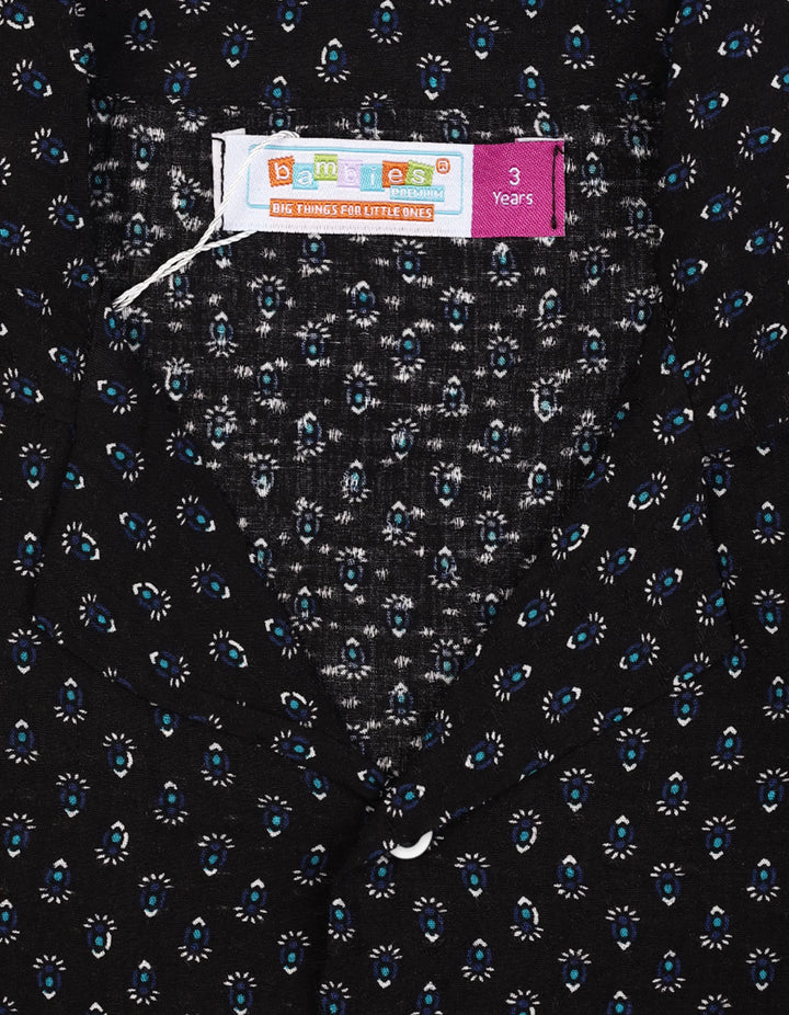 Zubaida's Vibrant "Nautical Nods" Button-Down Shirt - Zubaidas Official™