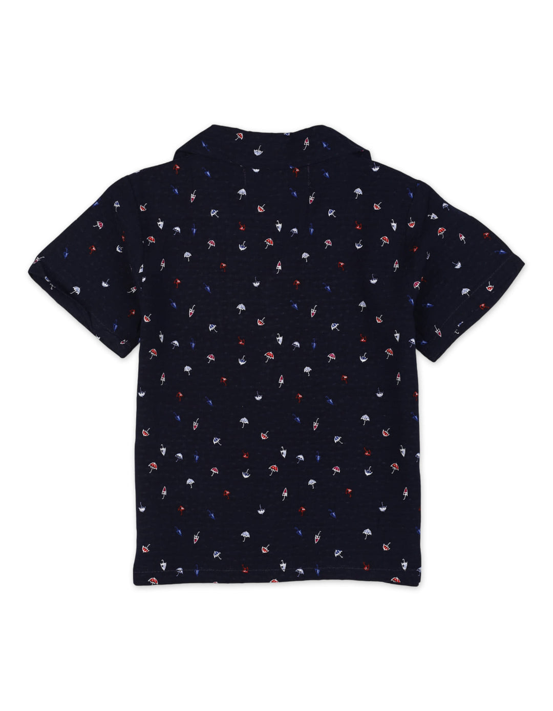 Zubaida's Vibrant "Rainy Day Charm" Button-Down Shirt - Zubaidas Official™