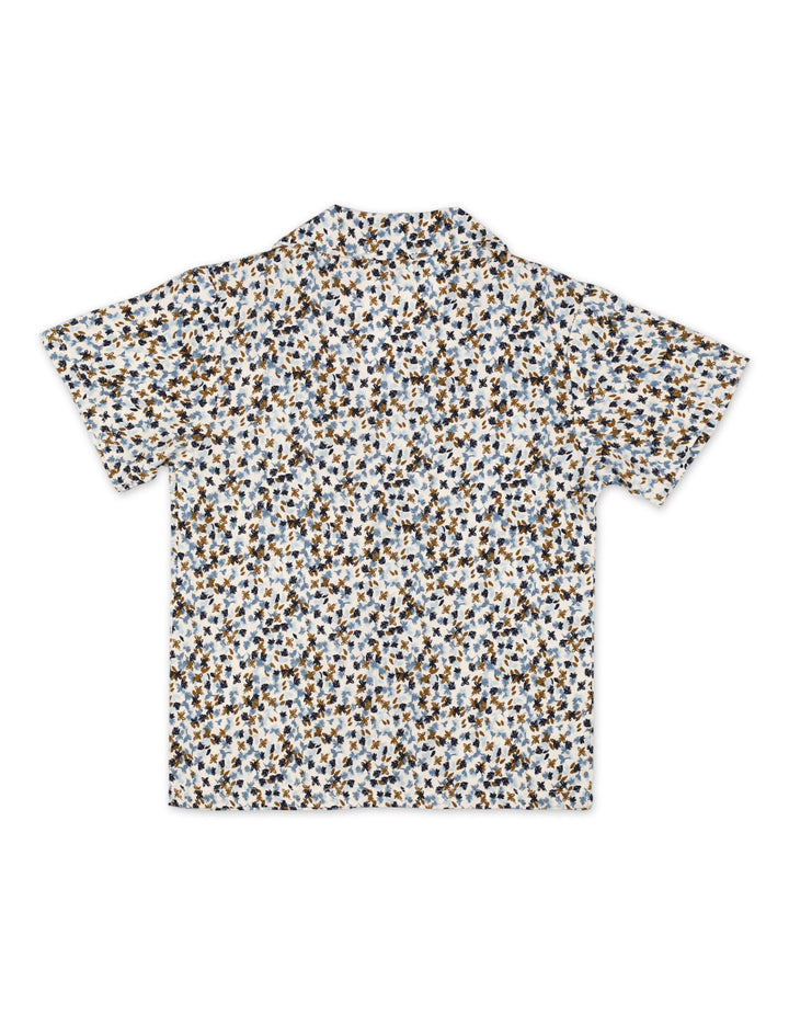 Zubaida's Vibrant "Petal Pattern" Short-Sleeve Shirt - Zubaidas Official™