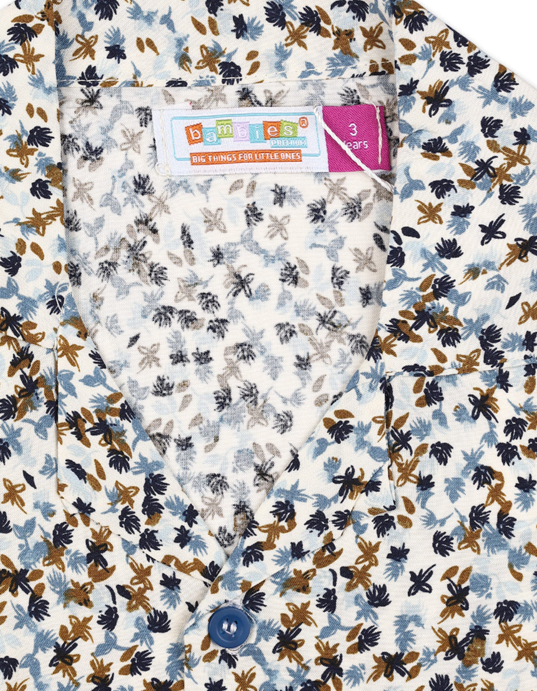 Zubaida's Vibrant "Petal Pattern" Short-Sleeve Shirt - Zubaidas Official™