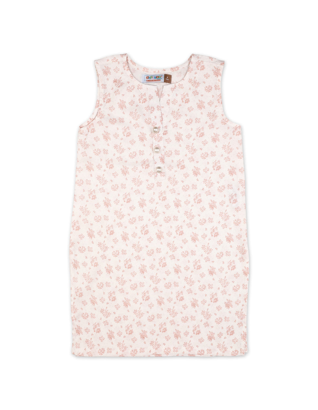 Zubaida's Sleeveless "Blush Bloom" Co-Ord Set - Zubaidas Official™