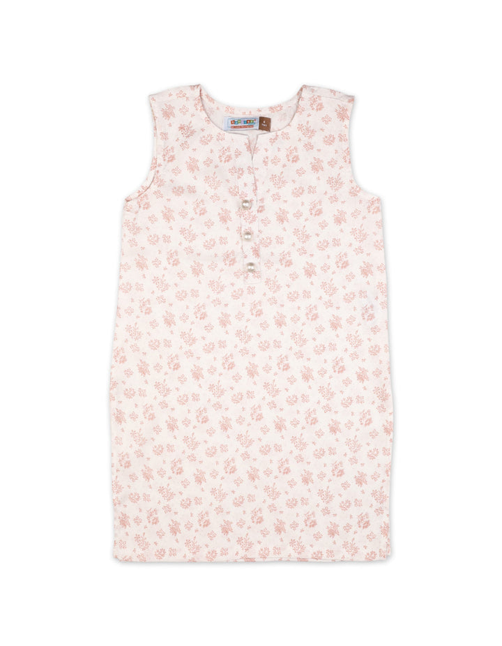 Zubaida's Sleeveless "Blush Bloom" Co-Ord Set - Zubaidas Official™