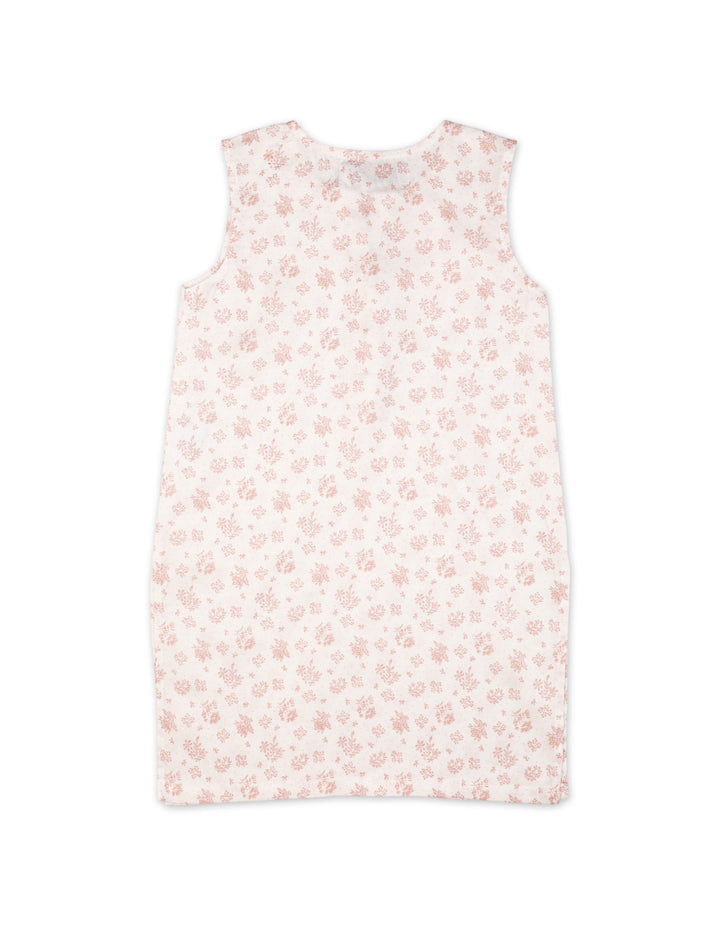 Zubaida's Sleeveless "Blush Bloom" Co-Ord Set - Zubaidas Official™