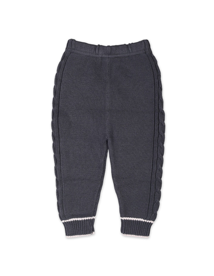 3 Pieces Infants Knitted Winter Clothes Bambies Dark Grey at Zubaidas Official Pakistan