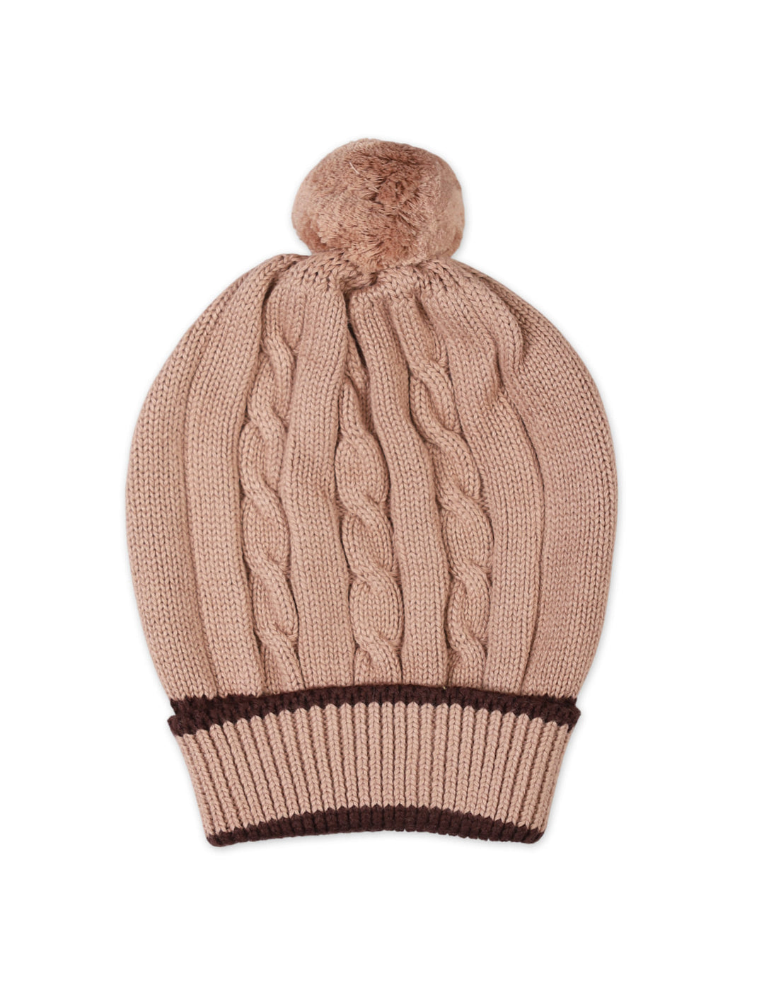 3 Pieces Infants Knitted Winter Suit Bambies Light Brown at Zubaidas Online Baby Store Pakistan