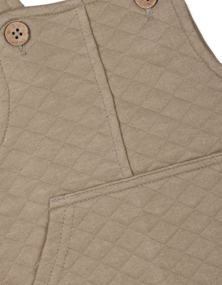 3 Pieces Kids Dungaree Winter Apparel Bambies Olive Green at Zubaidas Online Baby Store Pakistan